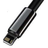 Baseus Tungsten Gold Cable USB til iP 2.4A 1m (sort)
