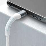 3mk Hyper Cable N-SERIES USB-A / USB-C 1m 9V/2A 18W / white