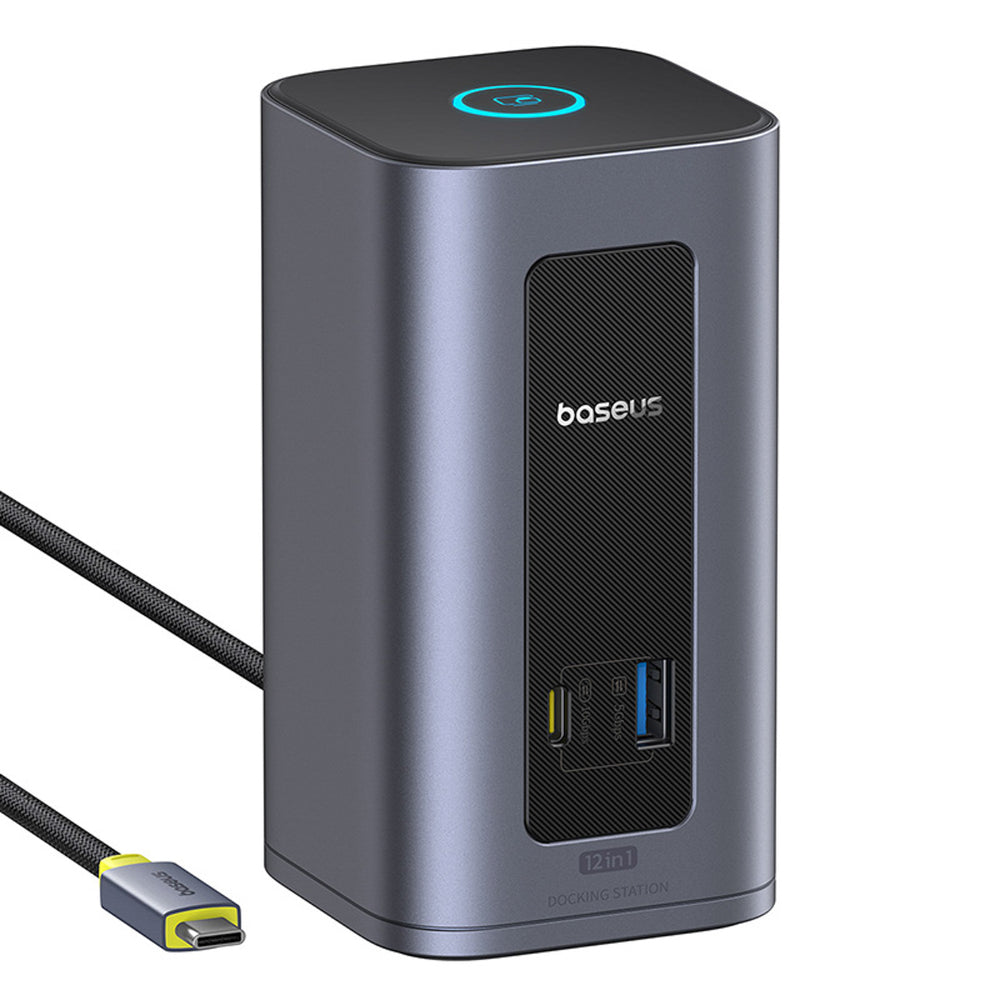 Baseus Nomos NU1 Air Spacemate 12-in-1 Docking Station - Gray
