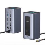 Baseus Nomos NU1 Air Spacemate 12-in-1 Docking Station - Gray