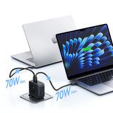 Baseus EnerFill FH11 GaN 140W Wall Charger 3xUSB-C + 1xUSB-A - Black