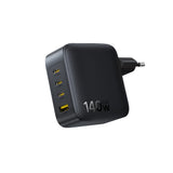 Baseus EnerFill FH11 GaN 140W Wall Charger 3xUSB-C + 1xUSB-A - Black