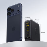 Baseus EnerFill FH21 120W Ladestation 4xUSB-C + 2xUSB-A - sort