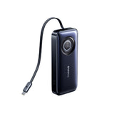 Baseus EnerCore CR11 20000mAh 67W Power Bank with Retractable USB-C Cable - Black
