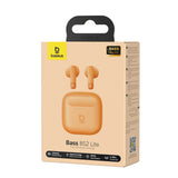 Baseus Bass BS2 Lite TWS In-Ear Headphones - Orange
