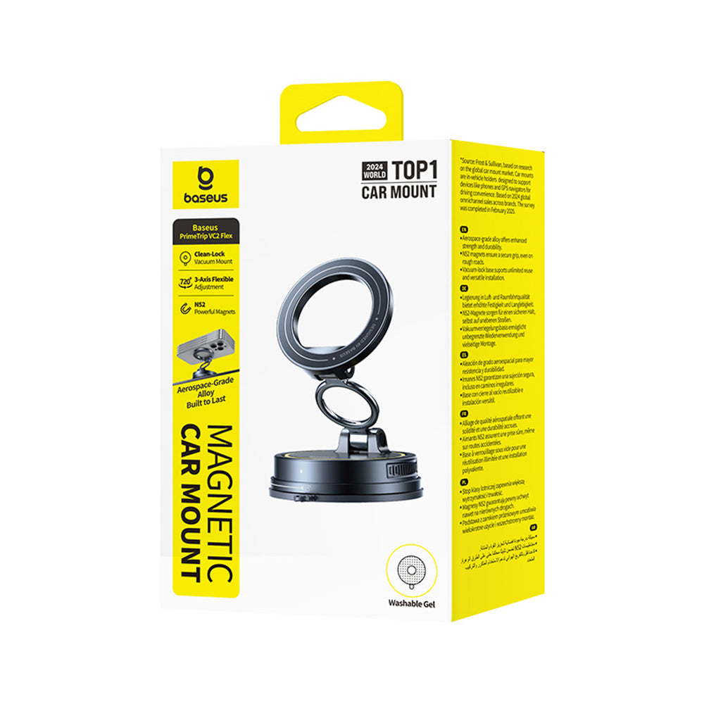 Baseus VC2 Flex Universal Magnetic Car Holder - Black
