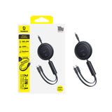 Baseus Free2Pull Mini 100W 3in1 USB-C Retractable Cable - 2xUSB-C 1.2m - sort