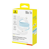 Baseus Dynamic 4 Pro 100W USB-C - USB-C Cable 1m - Blue