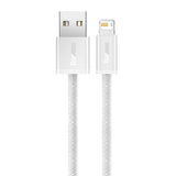 Baseus Dynamic Series 2.4A USB-A - Lightning kabel 1m - hvid