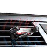 Baseus Lateral Gravity Car Holder - Silver