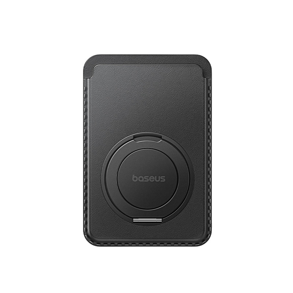 Baseus MagPro 3 Magnetic Wallet med Stativ Kompatibel med MagSafe - sort
