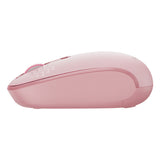 Baseus F01B 2.4GHz trådløs mus + Bluetooth 3.0 + 5.0 - Pink