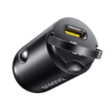 Baseus PrimeTrip VP2 45W USB-C Car Charger with 60W USB-C to USB-C 1m Cable - Black