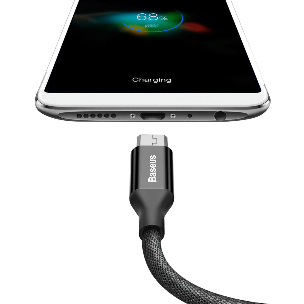 Baseus Yiven USB-A - MicroUSB Cable 1.5m - Black
