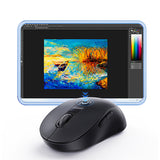 Baseus F02 Wireless Ergonomic Bluetooth Mouse - Black
