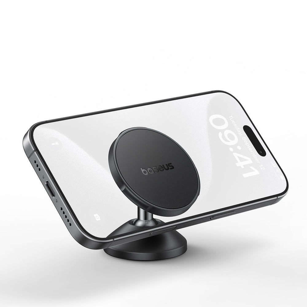 Baseus GoTrip DC1 Magnetic Holder Compatible with MagSafe for Windshield/Dashboard - Black