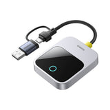 Baseus SafeJourney Series Wireless CarPlay Adapter - Gray