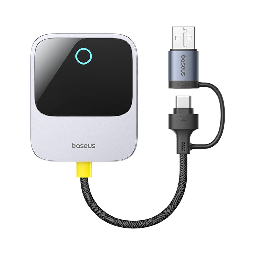 Baseus SafeJourney Series Wireless CarPlay Adapter - Gray