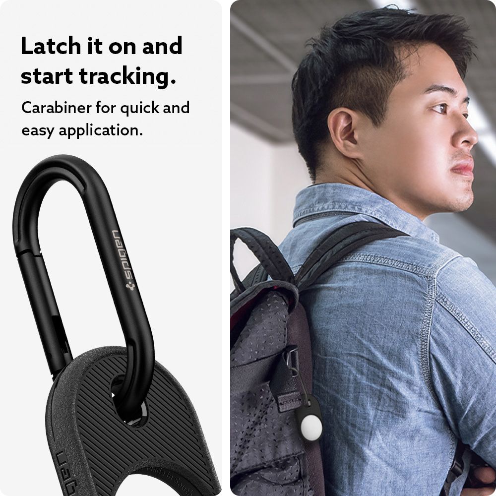 Spigen Vault Case til Apple AirTag - Matte Black