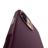 Spigen Nano Pop Mag MagSafe-fodral til iPhone 17 - burgundy