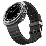 Spigen Bezel Tune Pro Pilot Cover til Samsung Galaxy Watch 8 44mm - Sølv