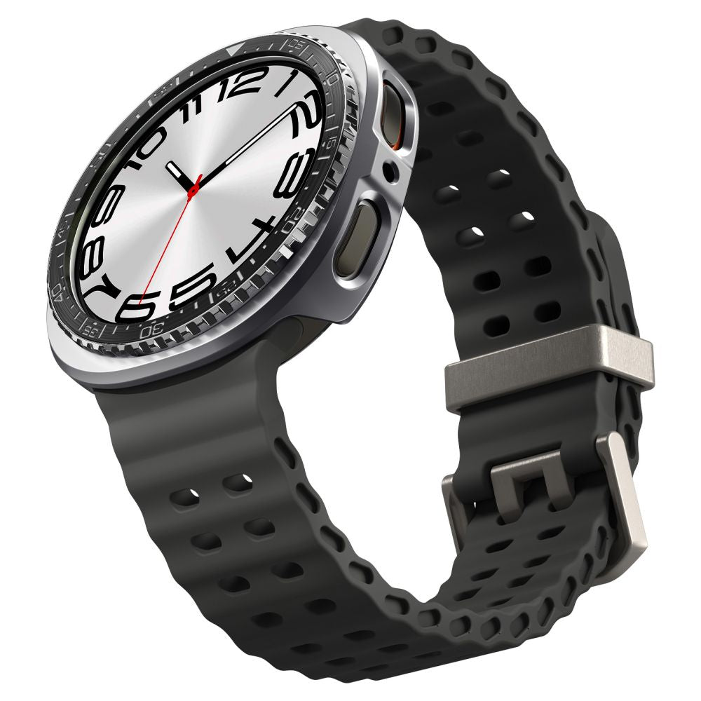 Spigen Bezel Tune Pro Diver Cover til Samsung Galaxy Watch 8 44mm - sort