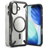 Ringke Fusion X Magnetisk MagSafe Case til iPhone 17 - sort
