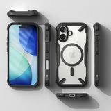 Ringke Fusion X Magnetisk MagSafe Case til iPhone 17 - sort