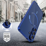 Tech-Protect MagFlex MagSafe Case for Samsung Galaxy S25 FE - Navy Blue