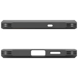 Spigen Tough Armor Mag MagSafe Case til Samsung Galaxy S25 FE - sort og gul