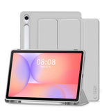 Tech-Protect SmartCase Pen Case til Samsung Galaxy Tab S9 11.0 / S9 FE / S10 FE / S10 Lite 10.9 X710 / X716B / X510 / X516B / X520 / X526 / X400 / X406B - Grå