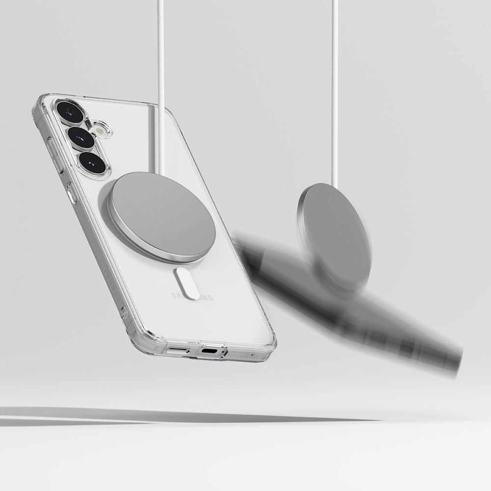 Ringke Fusion Magnetisk MagSafe Case til Samsung Galaxy S25 FE - Clear