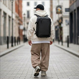 Tech-Protect Defender S50 Backpack for Ryanair & Wizzar, 20L Laptop - Black