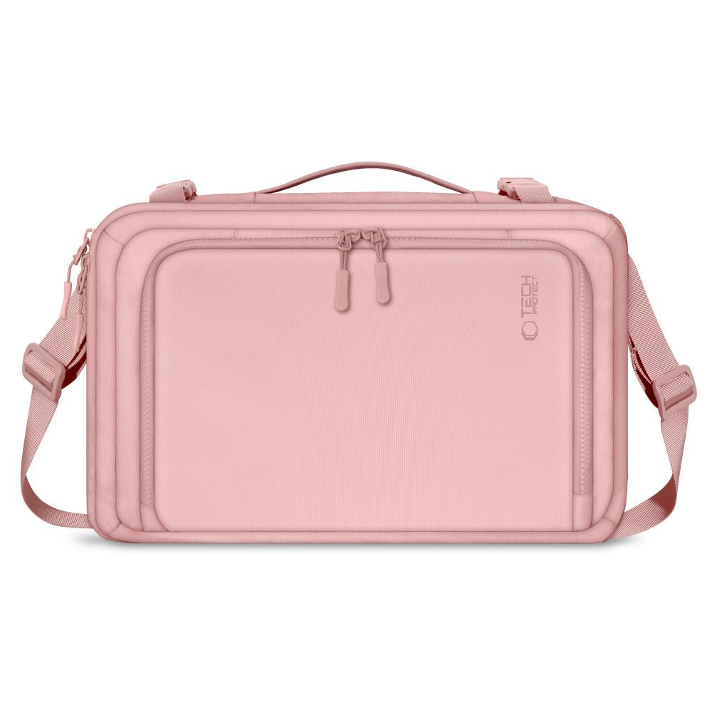 Tech-Protect Defender S50 rygsæk til Ryanair & Wizzar, 20L Laptop - Pink