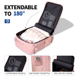 Tech-Protect Defender S50 rygsæk til Ryanair & Wizzar, 20L Laptop - Pink