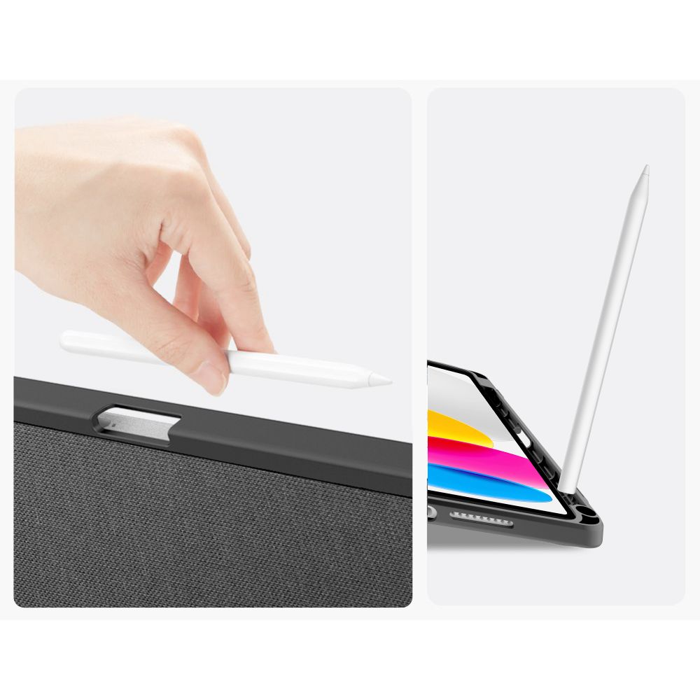 Tech-Protect SC Pen Canvas Case til iPad 10.9  2022 / iPad 11  2025 - Grå