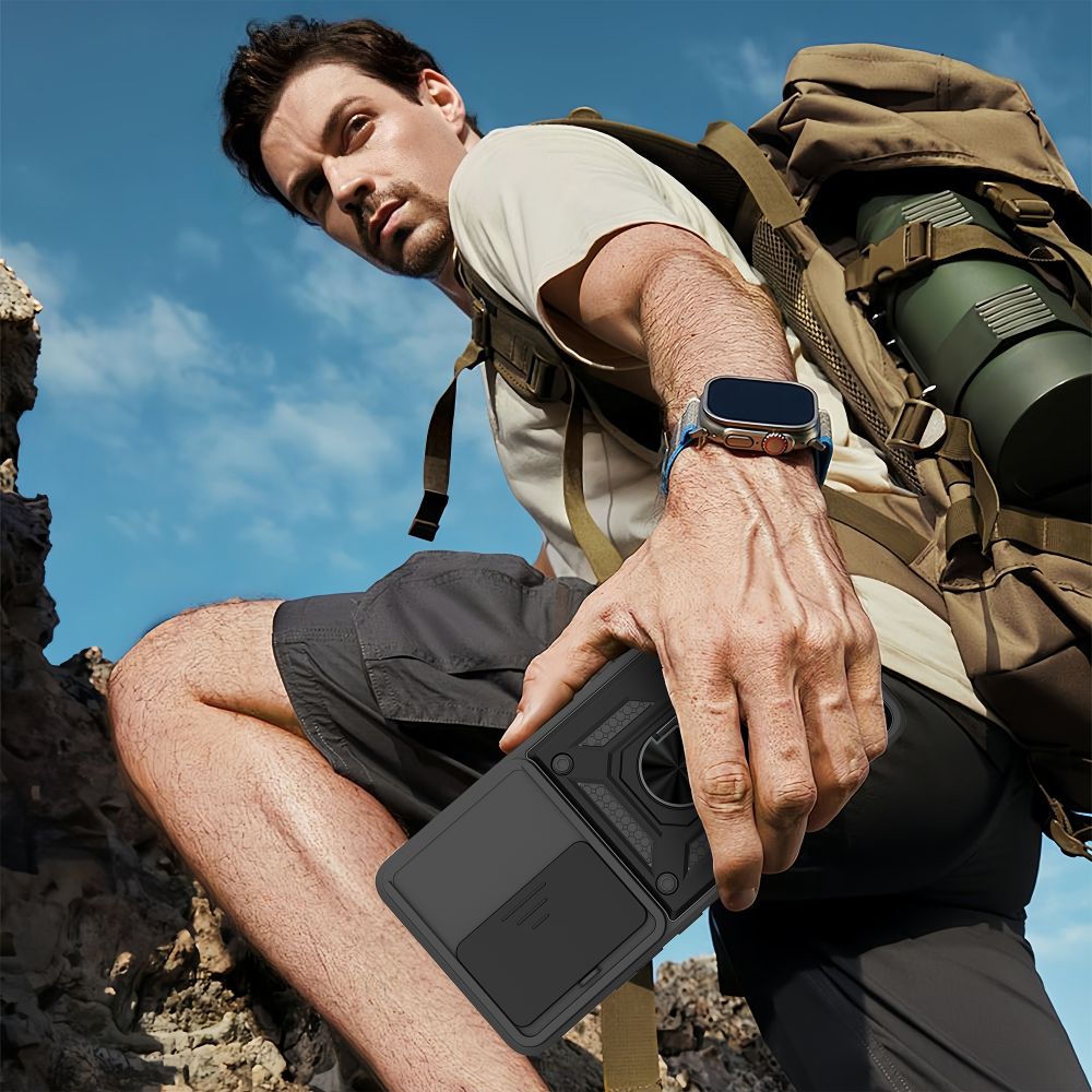 Tech-Protect CamShield Pro Case til Xiaomi Redmi 15 4G / 5G - sort