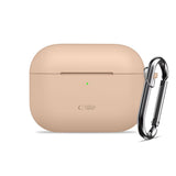 Tech-Protect Silicone Hook Case til AirPods Pro - Beige