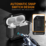 Tech-Protect Carbonox MagSafe-kasse til AirPods Pro - sort