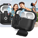 Tech-Protect Slim Hook Case til AirPods Pro 3 - sort