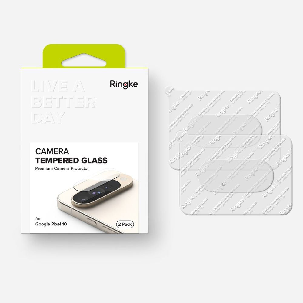 Ringke Camera Protector 2-pakke til Google Pixel 10 - Clear