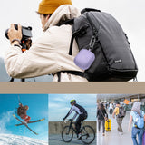 Tech-Protect Silicone Hook Case til Samsung Galaxy Buds 3 / 3 FE / 3 Pro - lilla