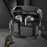 Tech-Protect Silicone Hook Case til Samsung Galaxy Buds 3 / 3 FE / 3 Pro - sort