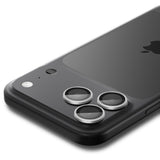 Spigen Optik Pro GLAS.TR  EZ FIT  Kamera Cover 2-pakke til iPhone 16 Pro / Max / 17 Pro / Max - Silver