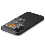 Spigen Optik Pro GLAS.TR  EZ FIT  Camera Cover 2-pakke til iPhone 16 / 16 Plus / 17 - Grøn