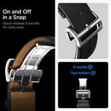 Spigen Enzo Strap til Samsung Galaxy Watch 40/44/46 mm - sort