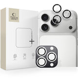 Tech-Protect Camring Fit+ Camera Cover til iPhone 14 Pro / Max / 15 Pro / Max / 16 Pro / Max / 17 Pro / Max - Sølv