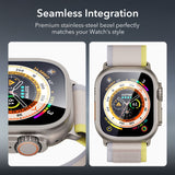 ESR Armorite 2-pakke hærdet glas til Apple Watch Ultra 49mm - Titanium