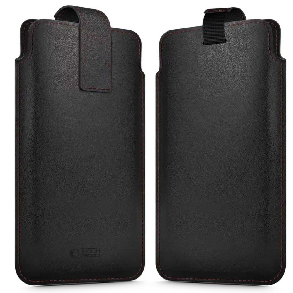 Tech-Protect SM65 case til 6.0-6.9" smartphones - sort og rød