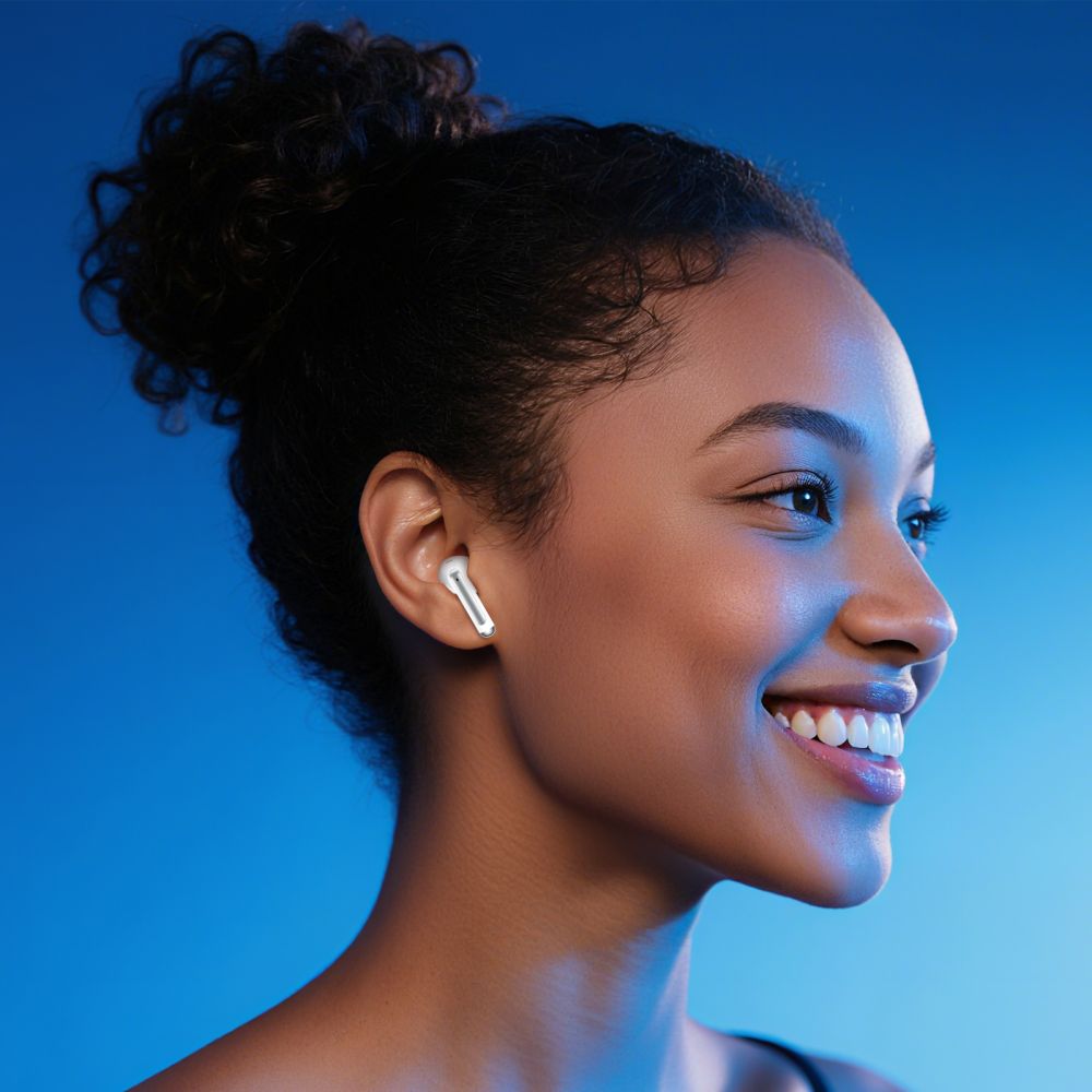 Tech-Protect UltraBoost TWS Pro G2 hovedtelefoner - hvid